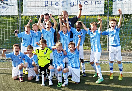 Sieger des Inter Regio-Cup in Bietigheim-Bissingen: Die U11-junglöwen. Foto: D. Bauer