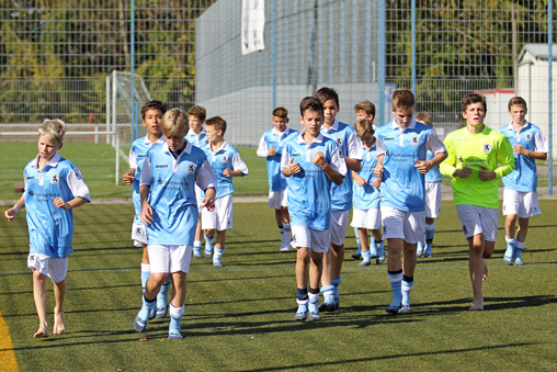 U13-Junioren beim TSV 1860 München. Foto: A. Wild
