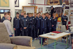 Die U17 des TSV 1860 besucht das Berufsbildungswerk St. Zeno.