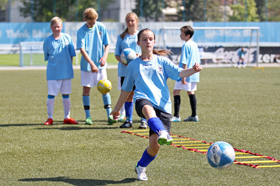 Am 28. September 2015 startet das Talentfördertraining der Löwen-Fußballschule. Foto: A. Wild