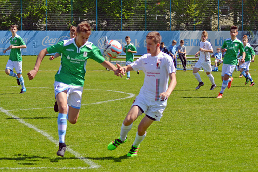 TSV 1860 München U14 – FC Augsburg 3:1. Foto: TSV 1860