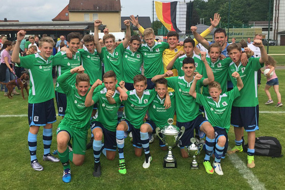 U14-Junglöwen gewinnen den Prüßner Cup. Foto: TSV 1860