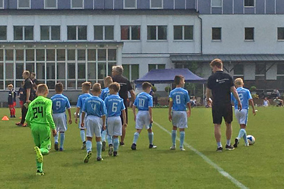 U10-Junglöwen in Leipzig. Foto: TSV 1860