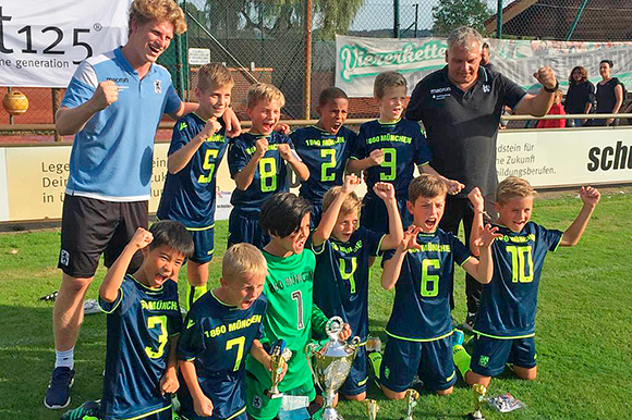 U10-Junglöwen gewinnen den Next Generations Cup. Foto: TSV 1860