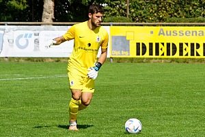 Maximilian Rothdauscher könnte nach überstandener Fußverletzung gegen Nördlingen wieder ins Tor der U21 zurückkehren. Foto: Joachim Mentel