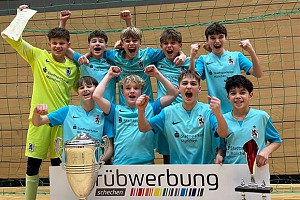 Zweiter Turniersieg an einem Wochenende für die U13 der Junglöwen. Foto: Privat