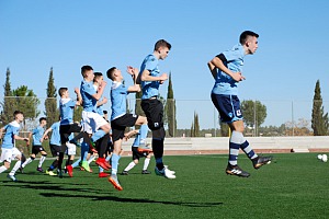 U16-Junglöwen im Trainingslager in Valencia. Foto: TSV 1860