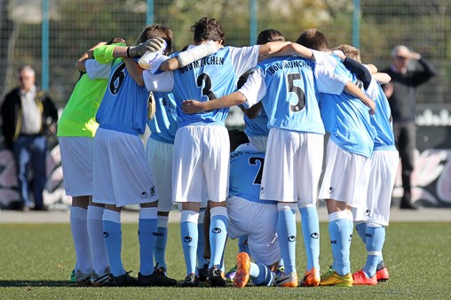 TSV 1860 München, U14-Junglöwen. Foto: A. Wild