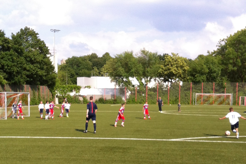 FC Bayern – TSV 1860 München U10, 1:2. Foto: TSV 1860