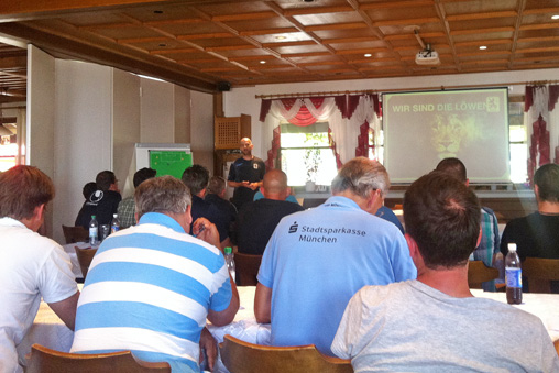 Trainerfortbildung in Anzing. Foto: TSV 1860