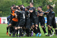 Die U15-Junglöwen gewinnen die Bayerische Meisterschaft und steigen in die Regionalliga Süd auf. Fotos: A. Wild