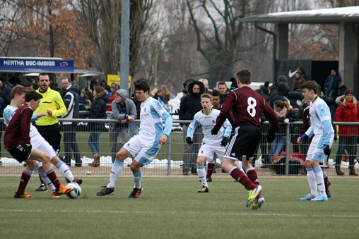 Die U15-Junglöwen beim Nike Premier Cup in Berlin. Foto: D. Schneider