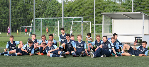Die Junglöwen-U15 ist für das Baupokal-Bezirksfinale qualifiziert. Foto: T. Koch
