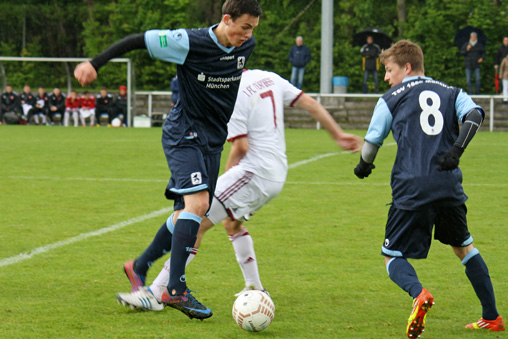 TSV 1860 U17 – 1. FC Nürnberg 0:1. Foto: T. Koch