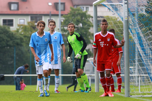 TSV 1860 U17 – FC Bayern U17 2:1. Foto: A. Wild