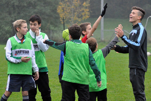 Gemeinsames Training in Rosenheim. Foto: Thomas Neumeier