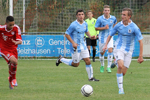 TSV 1860 U16 – FC Bayern U16 0:2. Foto: Peter Marx