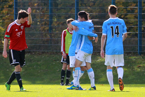 TSV 1860 U17 – FC Ingolstadt, 3:0. Foto: A. Wild