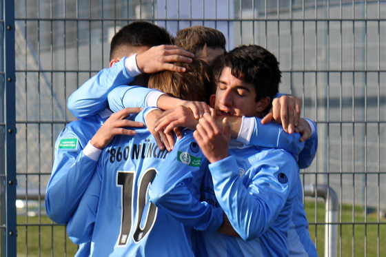 TSV 1860 U17 – SC Freiburg 2:2. Foto: T. Koch