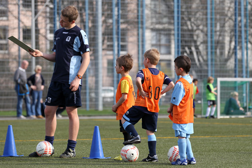 Talentsichtung beim TSV 1860 München. Foto: A. Wild