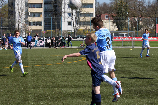 TSV 1860 München U12 – SC FFB, 0:1. Foto: T. Koch