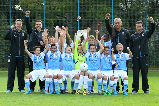 Die U11 des TSV 1860 München. Foto: A. Wild