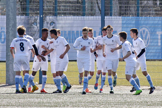 TSV 1860 U15 – Waldhof Mannheim U15, 2-1. Foto: T. Koch