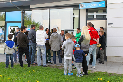 Tag der offen Tür im Löwen-Nachwuchsleistungszentrum. Foto: A. Wild