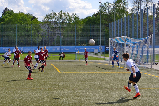 TSV 1860 München U14 – 1. FC Nürnberg, 1:1 (1:0). Foto: W. Bals