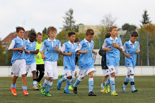 U11-Junioren des TSV 1860 München. Foto: A. Wild