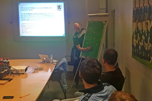 Trainerfortbildung beim TSV 1860 München. Foto: TSV 1860