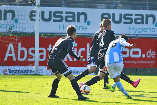 SV Elversberg – TSV 1860 München 1:2. Foto: Ralf Hasselberg