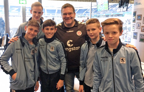 U13-Junglöwen treffen Elton. Foto: TSV 1860