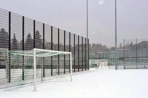 Schwierige Platzverhältnisse in Fürth. Foto: TSV 1860