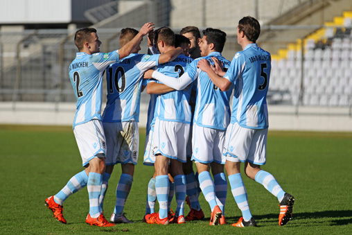 Eine sehr gute Vorrunde spielten die U19-Junioren des TSV 1860 München. Foto: A. Wild