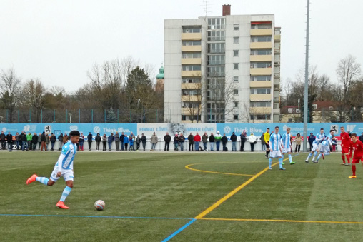 TSV 1860 U17 – FC Bayern 1:1. Foto: TSV 1860