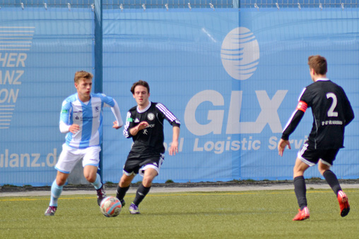 TSV 1860 München U17 - SV Elversberg 1:1. Foto: TSV 1860