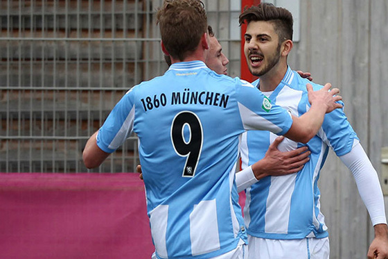 Die U19-Junglöwen qualifizieren sich für das Halbfinale um die Deutsche Meisterschaft. Foto: TSV 1860