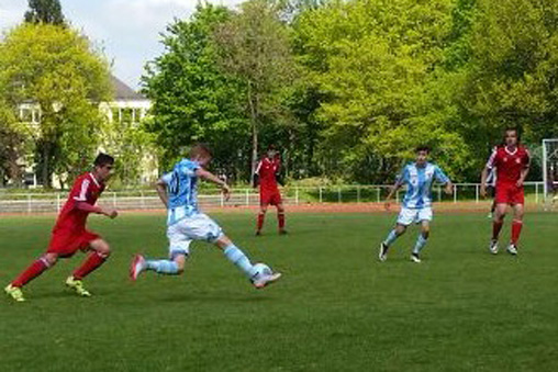 TSV München Milbertshofen – TSV 1860 München U15 0:2. Foto: TSV 1860