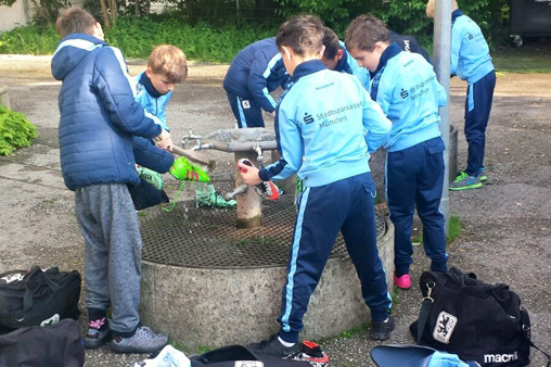 U10-Junglöwen des TSV 1860 München. Foto: TSV 1860