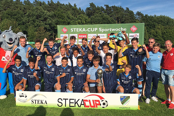 Die U16-Junglöwen gewinnen den „Steka Cup“ in Trier. Foto: TSV 1860
