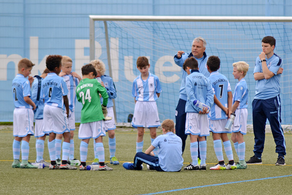 U10-Junioren des TSV München von 1860. Foto: TSV 1860