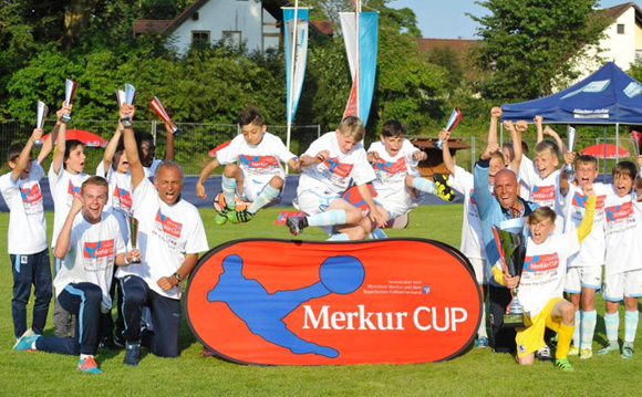 U11-Junglöwen gewinnen den Merkur Cup 2016. Foto: Klaus Haag