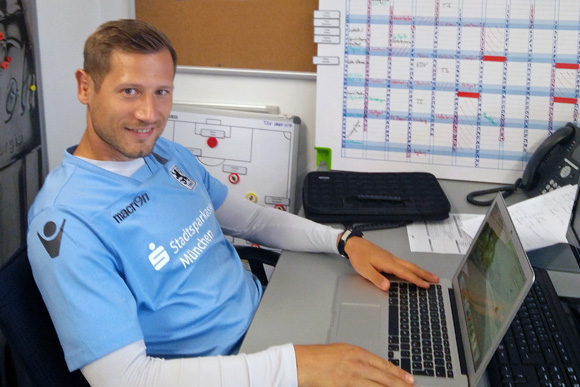 Michael Kammermeyer, Trainer der U17-Junglöwen. Foto: TSV 1860