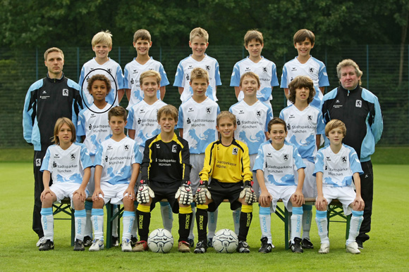 Felix Uduokhai als U12-Junglöwe, Foto: TSV 1860