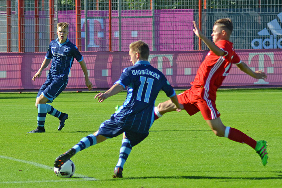 FC Bayern - TSV 1860 München U17 3:0. Foto: TSV 1860