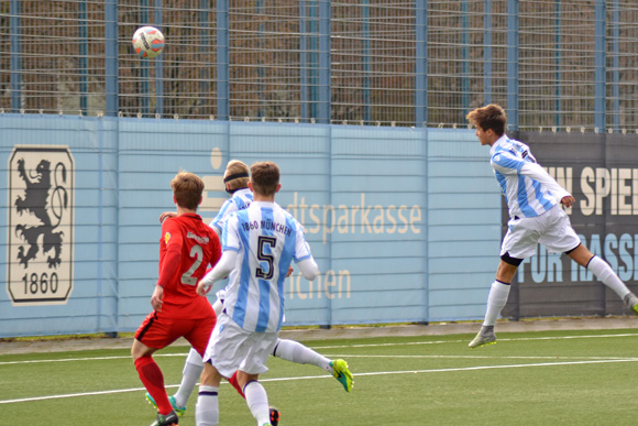 TSV 1860 München U17 – Eintracht Frankfurt 3:1 (0:0). Foto: TSV 1860