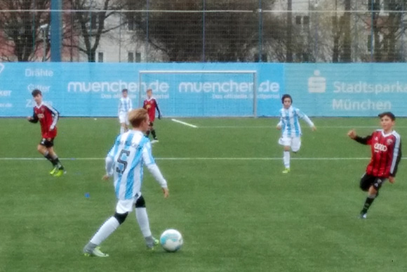 TSV 1860 München U13 – FC Ingolstadt 04 6:2. Foto: TSV 1860