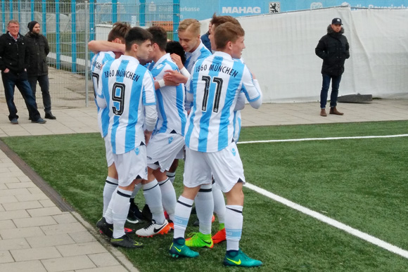 Wichtiger Heimsieg für U17-Junglöwen. Foto: TSV 1860