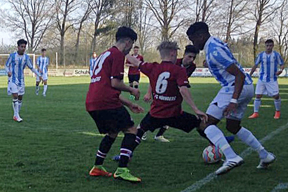 TSV 1860 München U16 – 1. FC Nürnberg 1:3 (1:1). Foto: TSV 1860